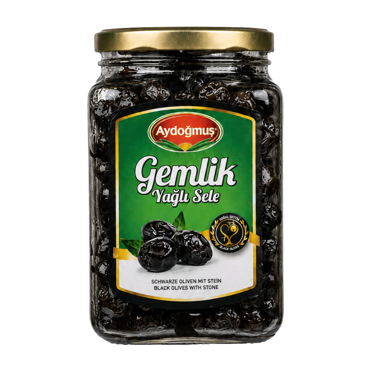 Gemlik Siyah Zeytin Coğrafi İşaretli 1600 cc