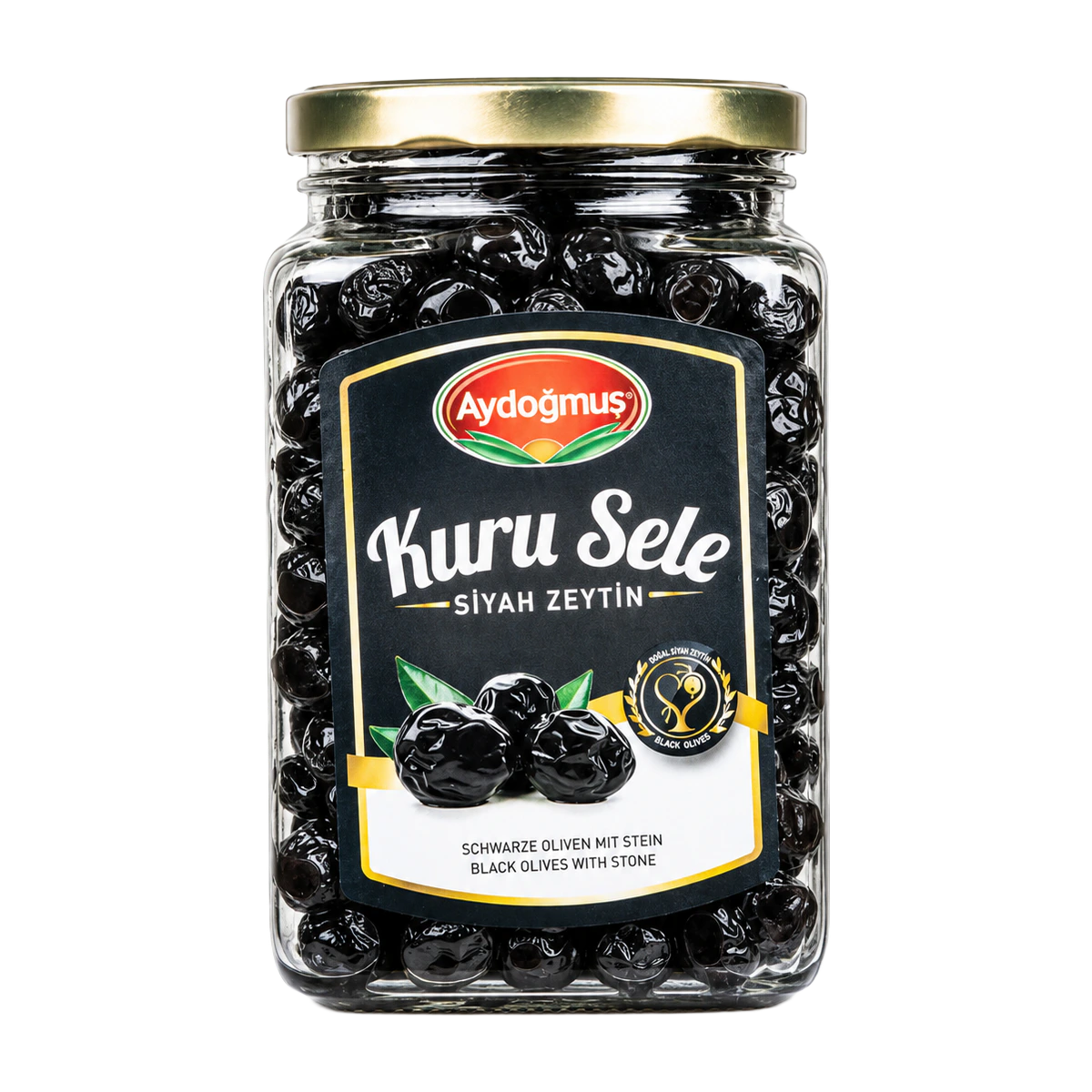 Gemlik Siyah Zeytin Kuru Sele 1600 cc 351-410 2XS-3XS