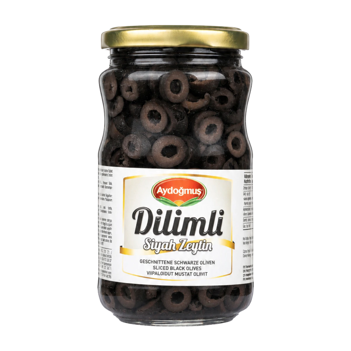 Siyah Zeytin Dilimli 370 cc