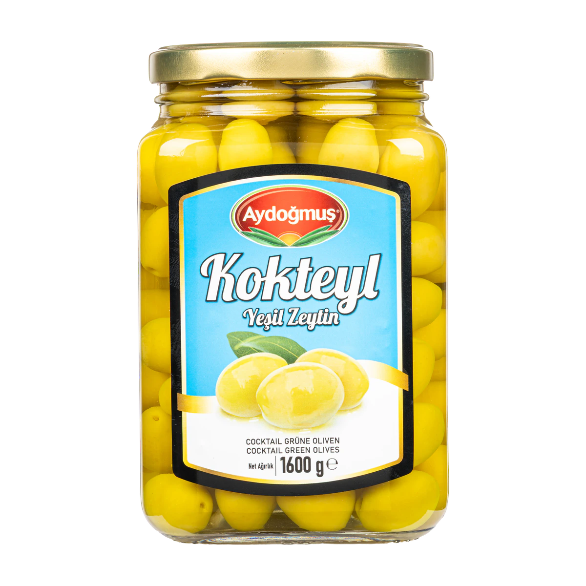 Yeşil Zeytin Kokteyl 1600 cc 181-200 2 XL
