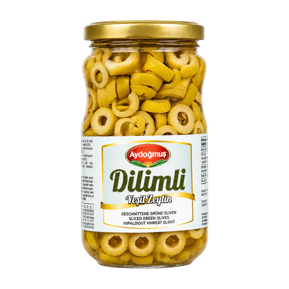 Yeşil Zeytin Dilimli 370 cc