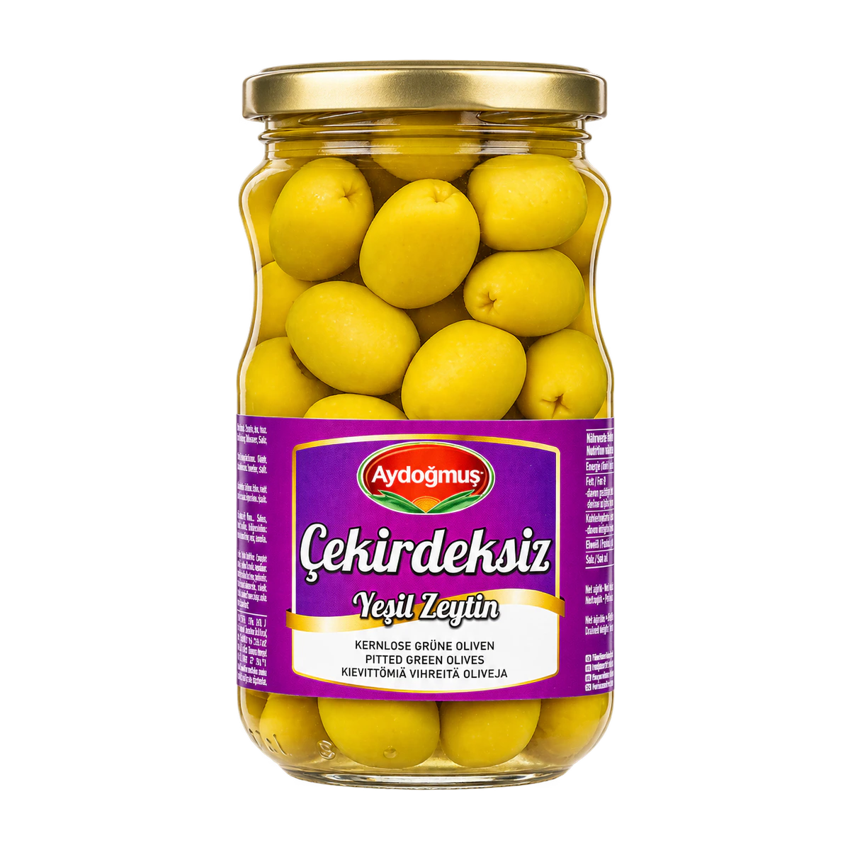 Yeşil Zeytin Çekirdeksiz 370 cc 231-260 L