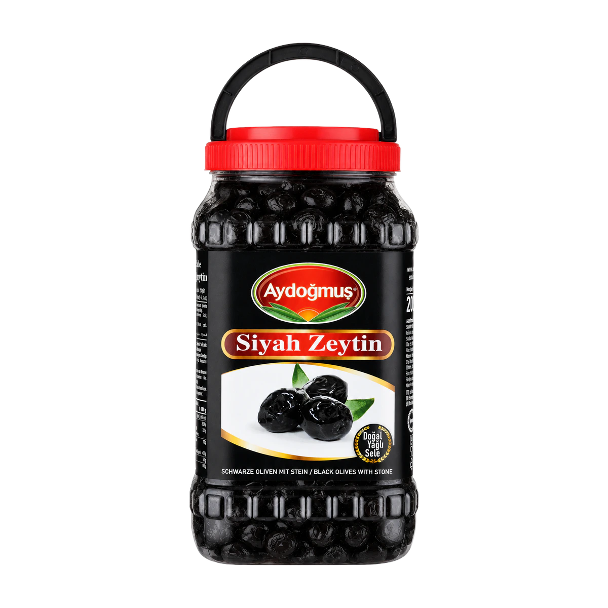 Gemlik Siyah Zeytin 3250 cc