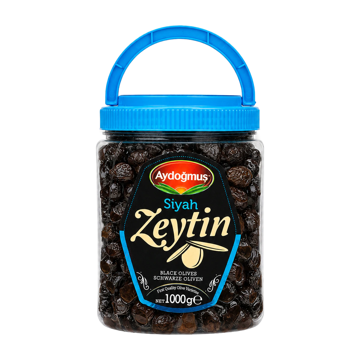 Gemlik Siyah Zeytin Mavi Kapak 1550 cc 231-290 L-M