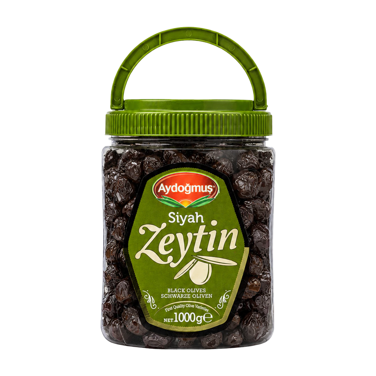 Gemlik Siyah Zeytin Yeşil Kapak 1550 cc 201-260 XL-L