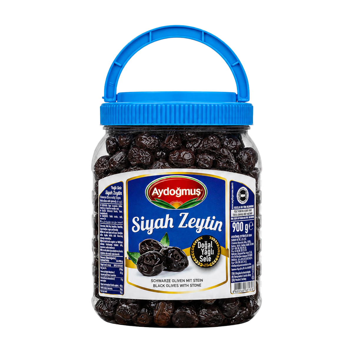 Gemlik Siyah Zeytin Mavi Kapak 1400 cc 261-320 M-S