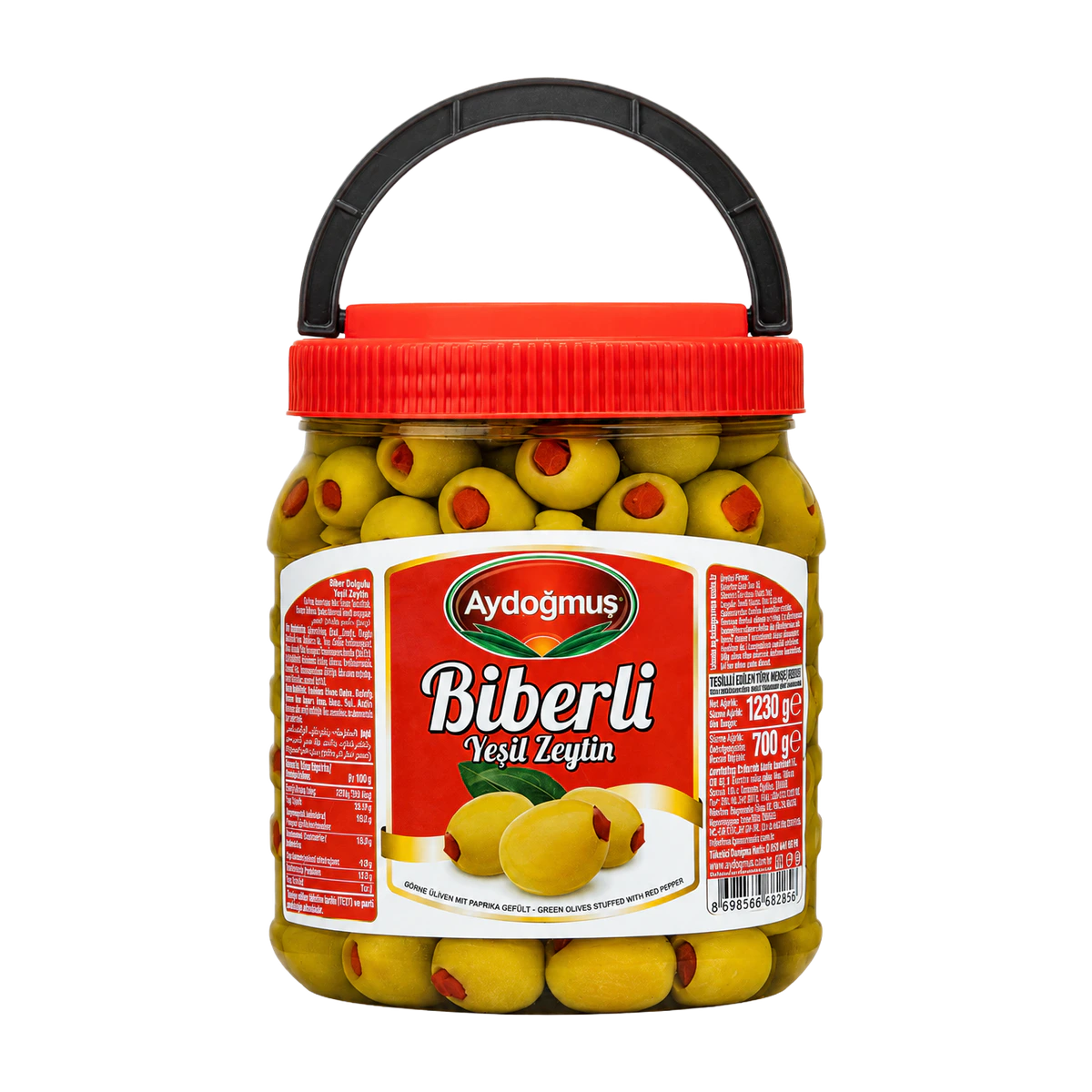Yeşil Zeytin Biberli 1100 cc 201-230 XL