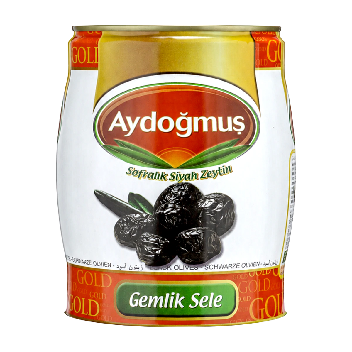 Gemlik Siyah Zeytin Yağlı Sele 800GR