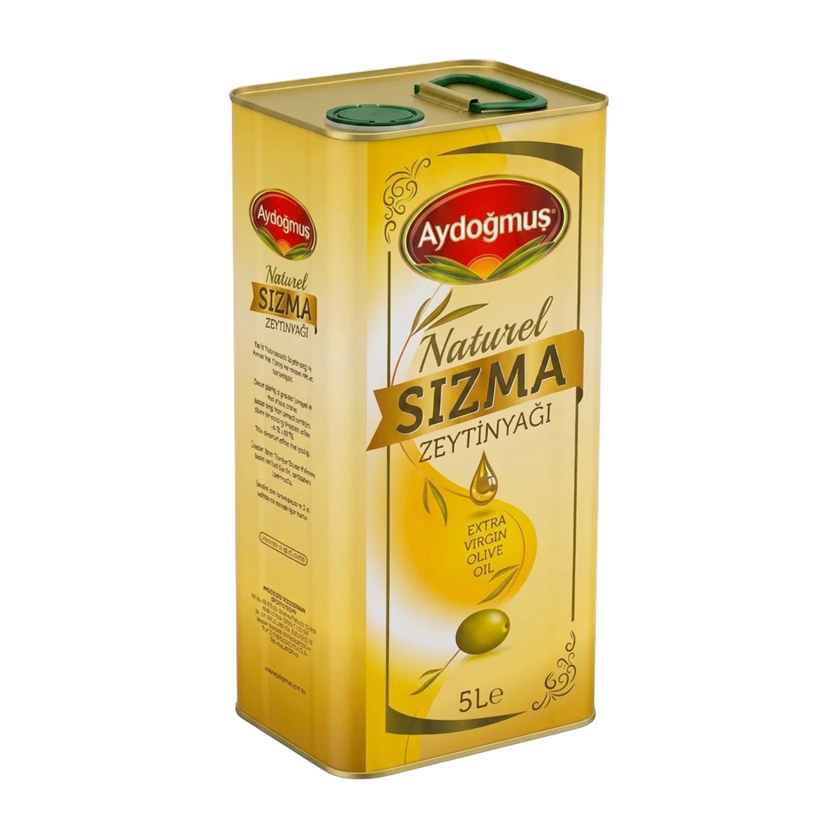 Zeytinyağı Natürel Sızma Soğuk Sıkım 5LT