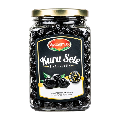 Gemlik Siyah Zeytin Kuru Sele 1600 cc 351-410 2XS-3XS