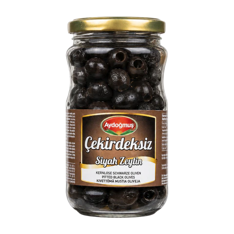 Siyah Zeytin Çekirdeksiz 370 cc 231-260 L