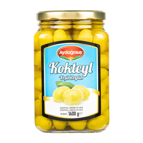 Yeşil Zeytin Kokteyl 1600 cc 181-200 2 XL