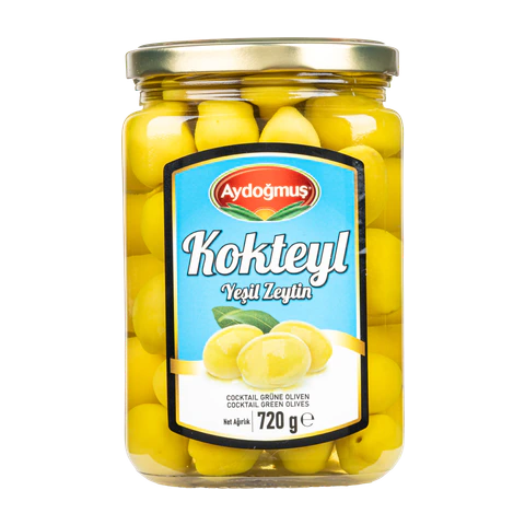 Yeşil Zeytin Kokteyl 720 cc 181-200 2 XL