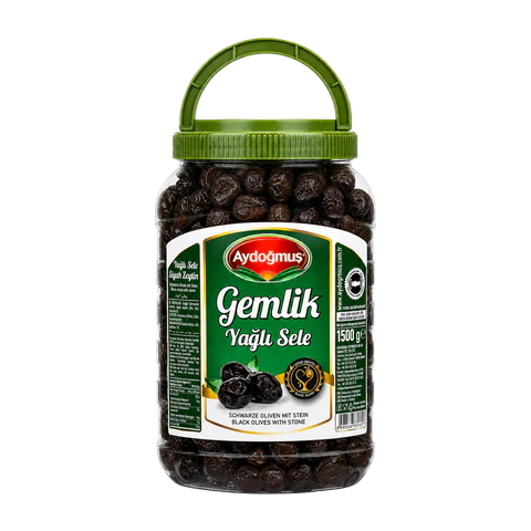 Gemlik Siyah Zeytin Yeşil Kapak 2200 cc 201-260 XL-L