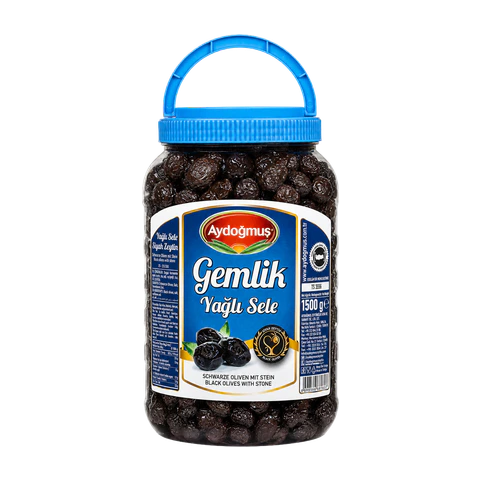 Gemlik Siyah Zeytin Mavi Kapak 2200 cc 261-320 L-M