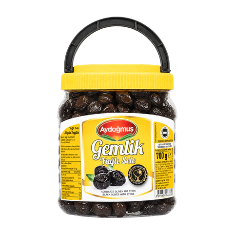 Gemlik Siyah Zeytin Sarı Kapak 1100 cc 321-380 XS-2XS