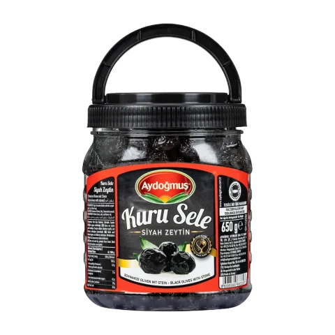 Gemlik Siyah Zeytin Kuru Sele 1100 cc 351-410 2XS-3XS