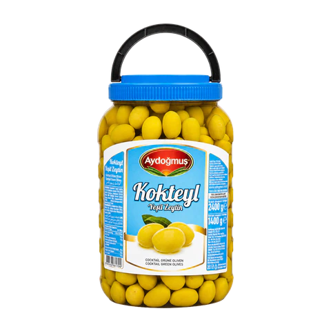 Yeşil Zeytin Kokteyl 2200 cc 201-230 XL