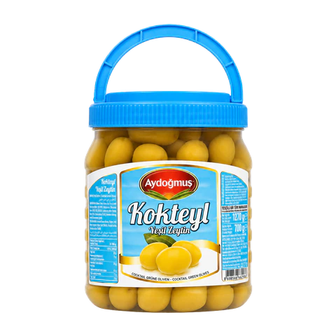 Yeşil Zeytin Kokteyl 1100 cc 201-230 XL